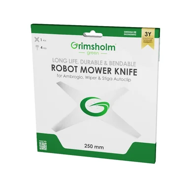 Grimsholm kniv til Stiga Autoclip Ambrogio og Wiper 25 cm